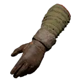 Black Bear Leather Gloves