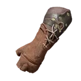 Black Bear Officer's Leather Gloves