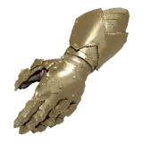 Brass Warden's Plate Gloves