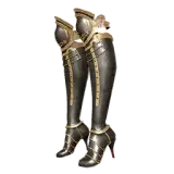 Crimson Banquet Plate Boots