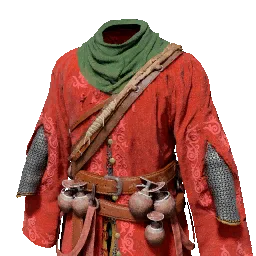 Armadura de tela de los piratas del Celaconte Bailarín