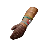 Fiori Leather Gloves