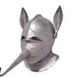 Gladiator's Rat Plate Helm