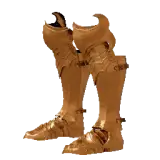 Golden Greed Plate Boots