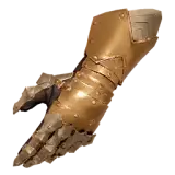 Golden Greed Plate Gloves