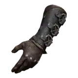 Grey Wolf Leather Gloves