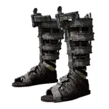 Lightning Bolt Plate Boots