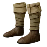 Strapped Bounty Hunter's Leather Boots