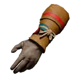 The Masked Liberator's Leather Gloves