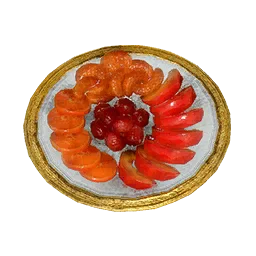 Mostarda di frutta abbondante