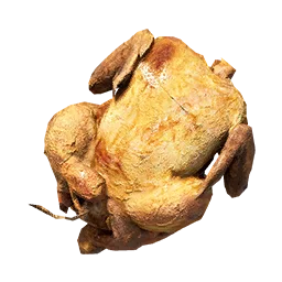 Gegrilltes Vogelfleisch mit Salz