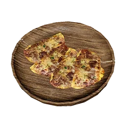 Pesce alla griglia avvolto nell'uovo opulento