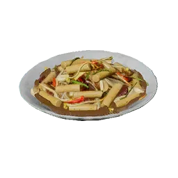 丰盛的调味炒打糕