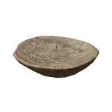 Concave Wooden Plate