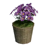 Daisy Flower Basket