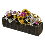 Dark Brown Gerbera Flower Pot