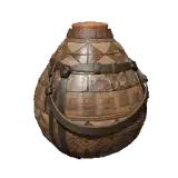 Leather Strap Gourd Bottle