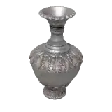 Long-Necked Silver Jar