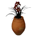 Red Flower Pot