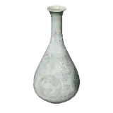 Slim Celadon Bottle