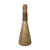 Slim Indigo Glass Bottle