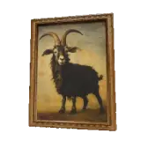 Study - A Sheep with Horns