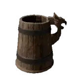 Sturdy Wooden Beer Mug