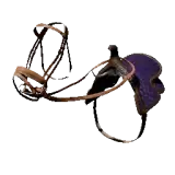 Purple Scout Saddle