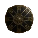 Demenissian Gold-Decorated Shield
