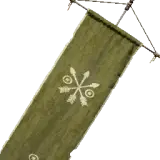 Medium Blinding Arrows Banner Pike