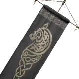 Medium Greymane Banner Pike