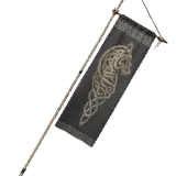 Small Greymane Banner Pike